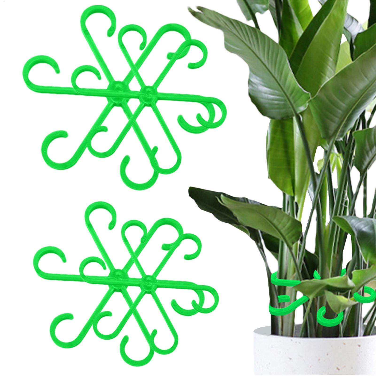 Supply For Florist - 4pcs Plant Stem Support Clips Flower