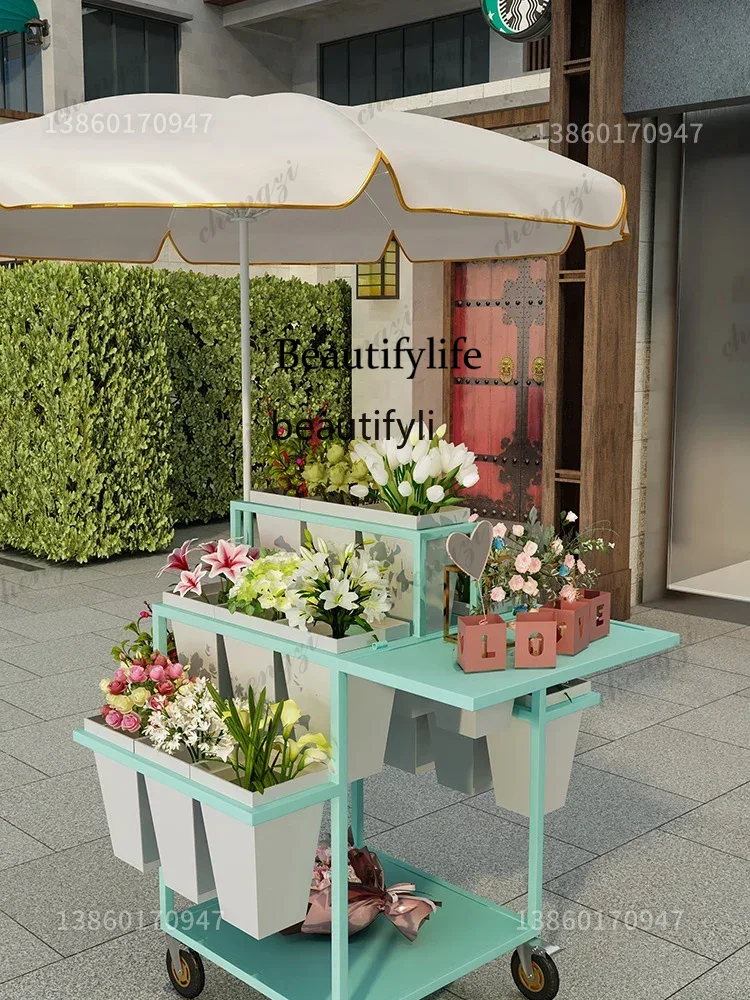 03 Stall selling flowers Flowe - đánh giá và giá Florist Supply Buckets