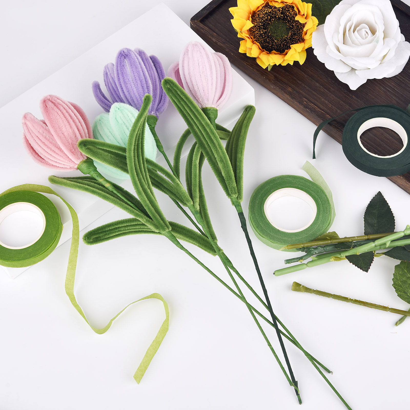 30yards Floral Stem Tape Corsa - đánh giá và giá Supply For Florist