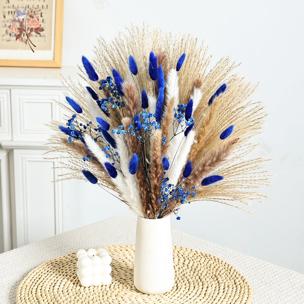 70 Stem Blue Fluffly Rabbit Ta - đánh giá và giá Supply For Florist