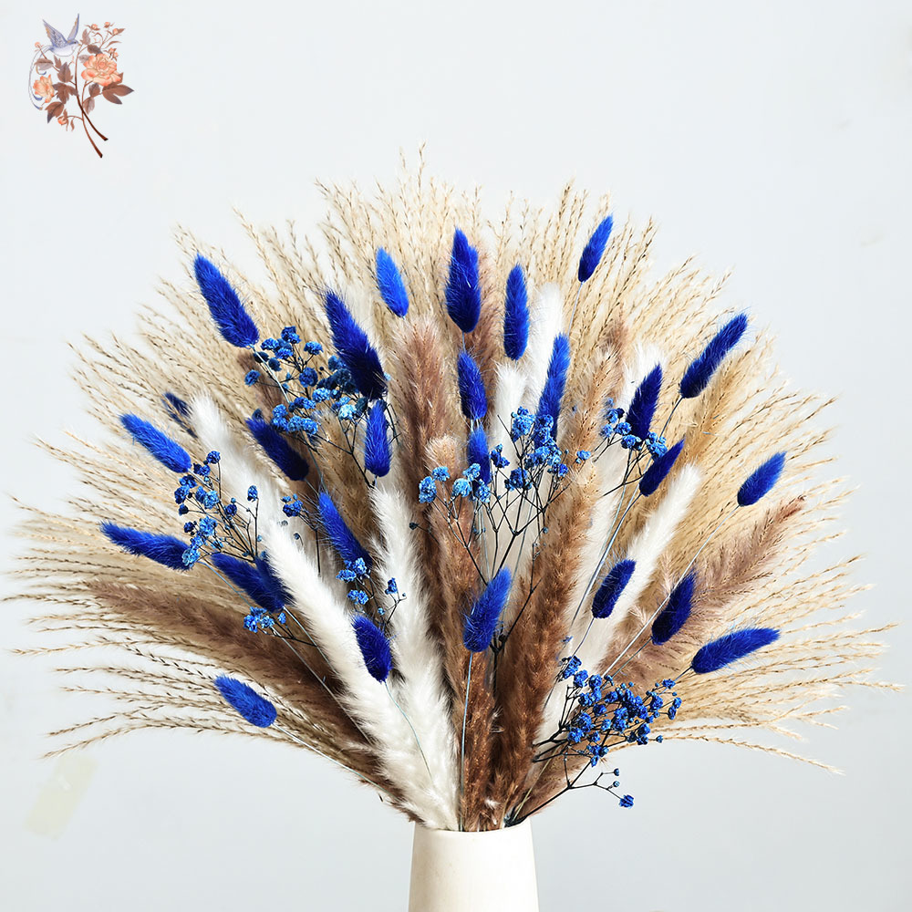 70 Stem Blue Fluffly Rabbit Ta - đánh giá và giá Supply For Florist