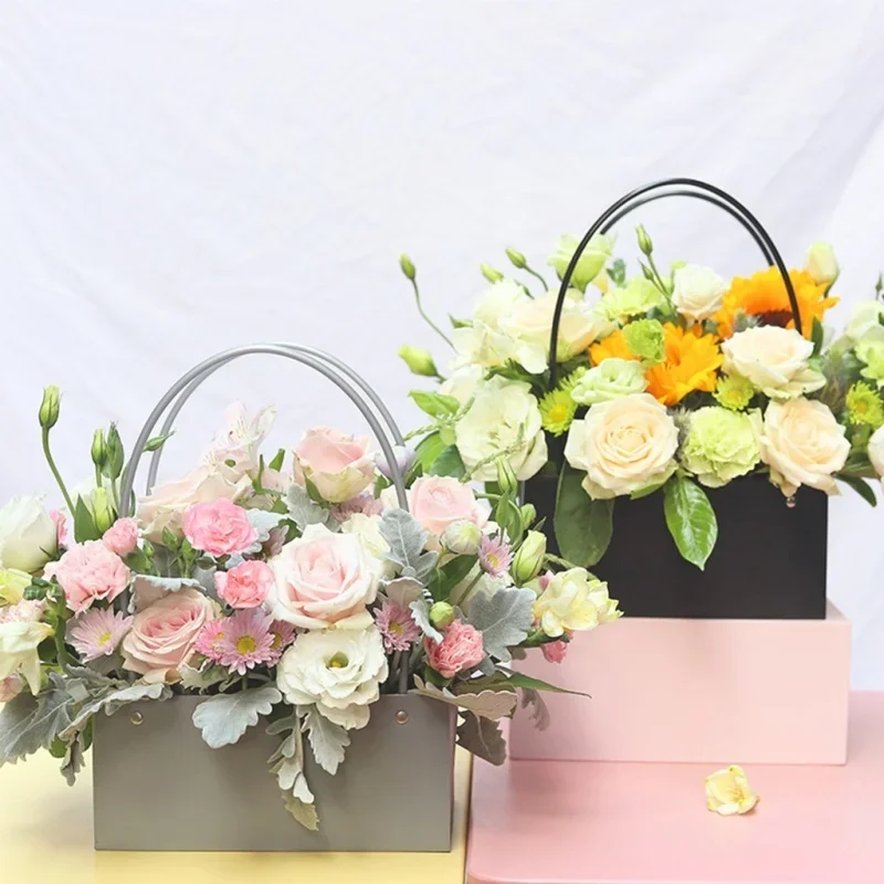 Flower Paper Box Bucket PVC Fl - đánh giá và giá Florist Supply Buckets