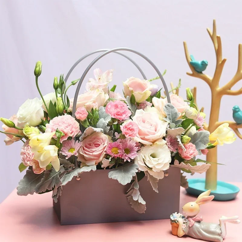Flower Paper Box Bucket PVC Fl - đánh giá và giá Florist Supply Buckets