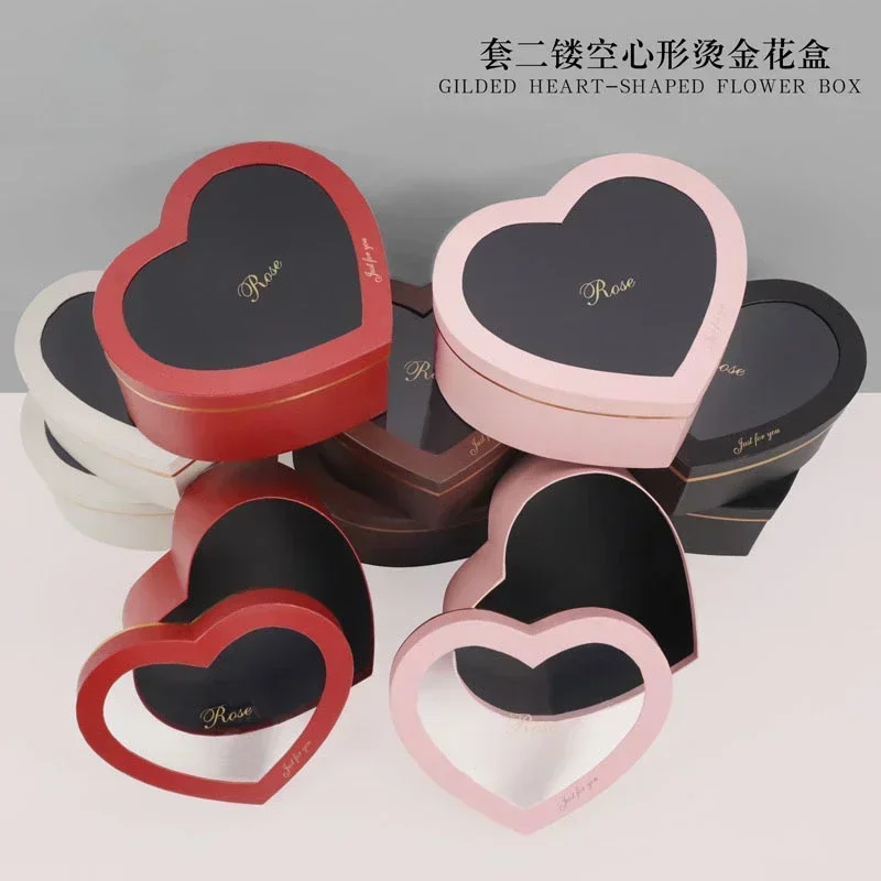 2piece Gold Heart-shaped Round - đánh giá và giá Florist Supply Buckets