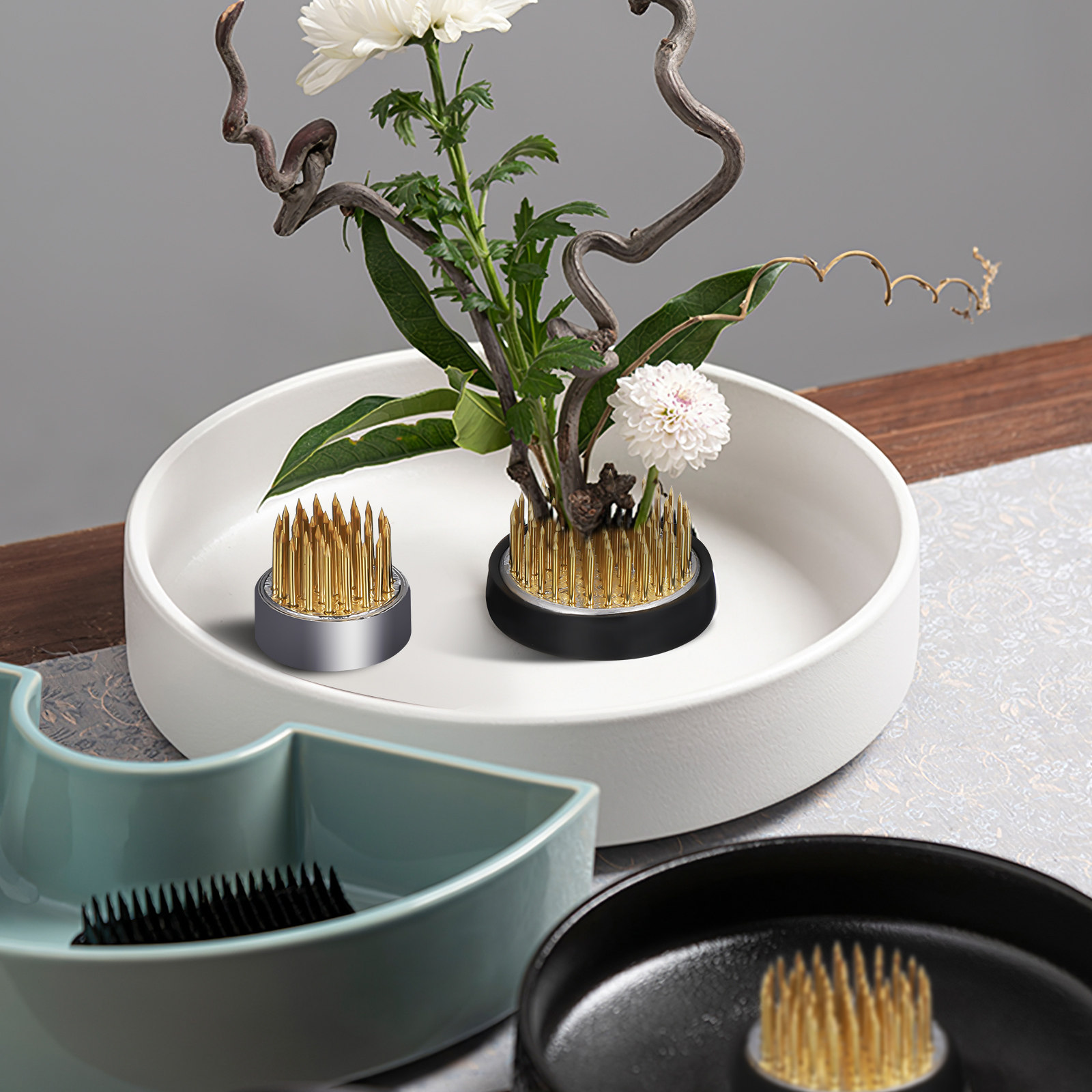 3Pcs Flower Frog Base Stable R - đánh giá và giá Flower Frog Pin