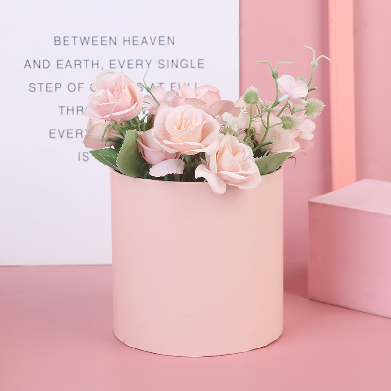 1PC Round Flower Paper Gift Bo - đánh giá và giá Florist Supply Buckets